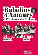 l'affiche du concert